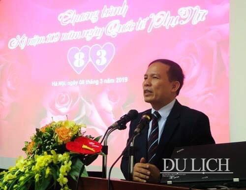 Phó Tổng cục trưởng TCDL  Ngô Hoài Chung phát biểu tại chương trình